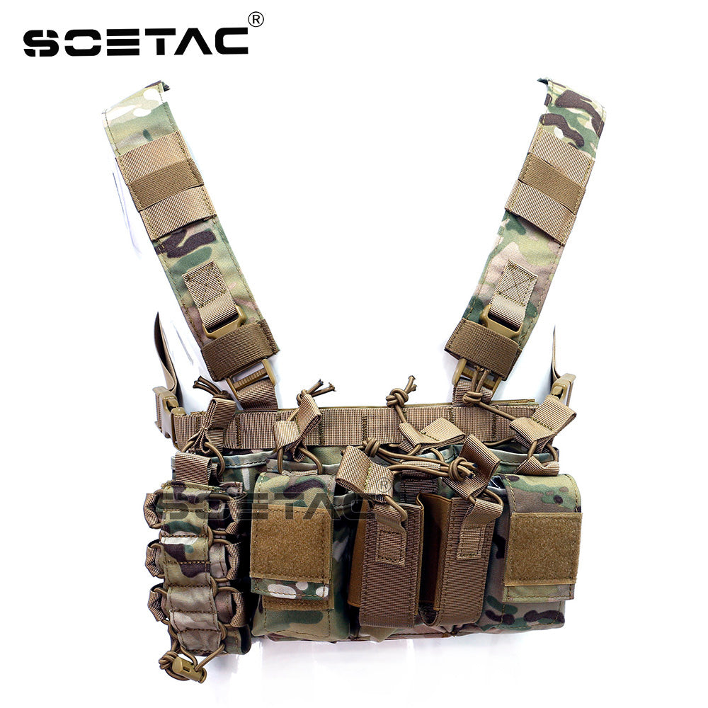 SCETAC TACTICAL CHEST RIG - Gel Blasters Direct